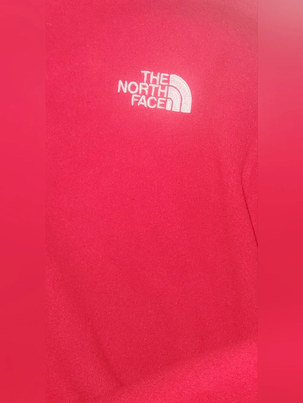 Mens' The North Face Hoodie With Full Front Zip And Front Pockets W/ Zip Size XL